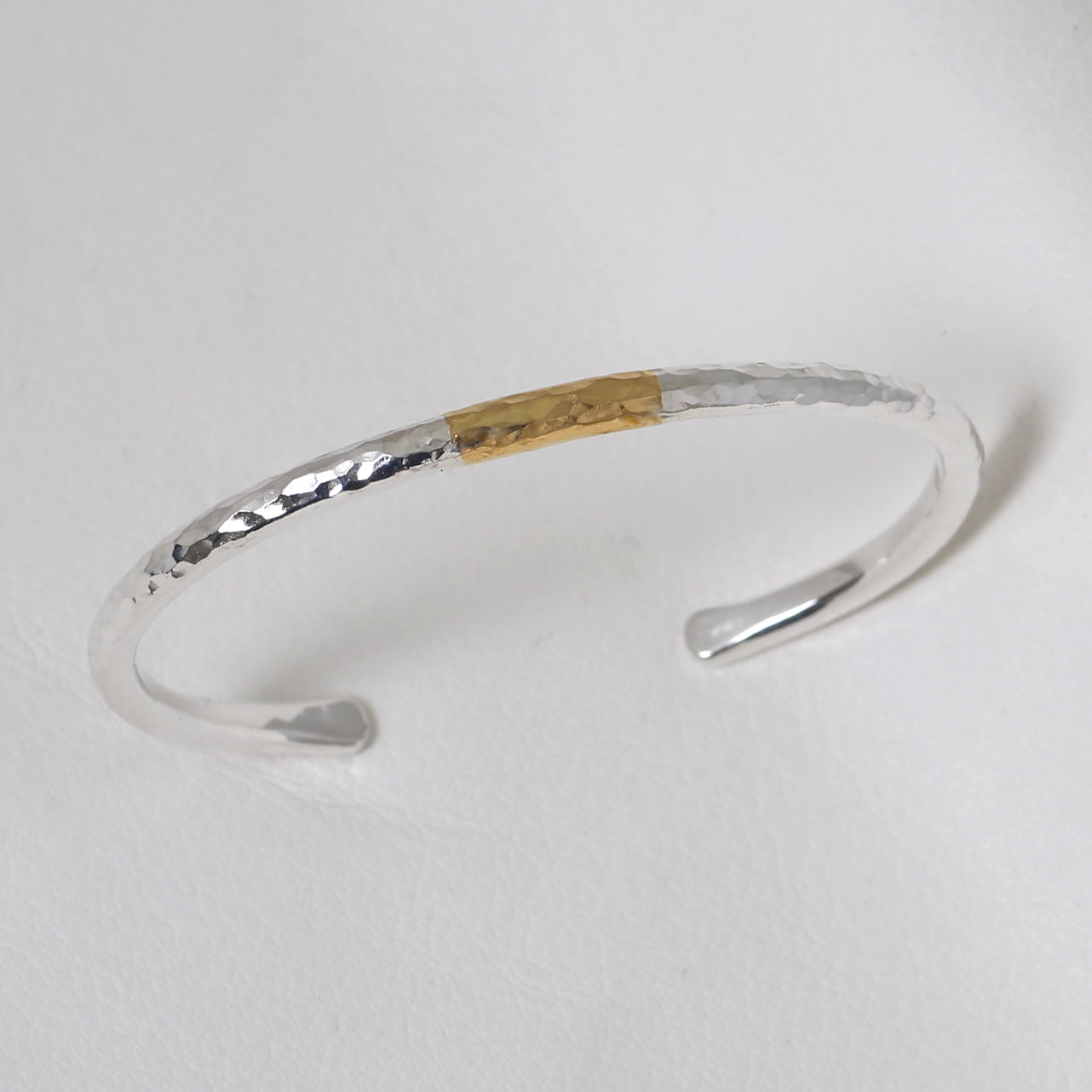 BT-01 TSUKI TO TAIYO BANGLE(24K GOLD ACCENT) / 月と太陽 バングル (K24＆999SV) – MOTO  ONLINE STORE