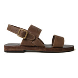 【2025 NEW COLLECTION】#16400  HORSEBUTT ≪NUBUCK BROWN≫ DOUBLE BELT SANDAL ホースバットダブルベルトサンダル