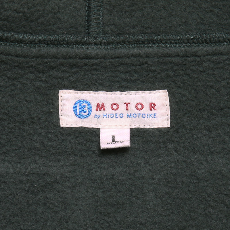 RCL56 ≪GREEN≫ "MOTOR NEW VINTAGE" 吊り編みジップパーカー