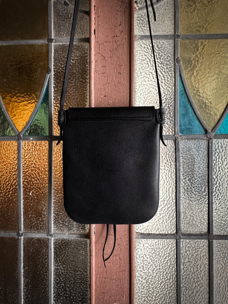 【2025 NEW COLLECTION】RBAG112 ≪BLACK≫ "MOTOR NEW VINTAGE" KUDU SHOULDER BAG SMALL クーズーショルダーバッグ スモール