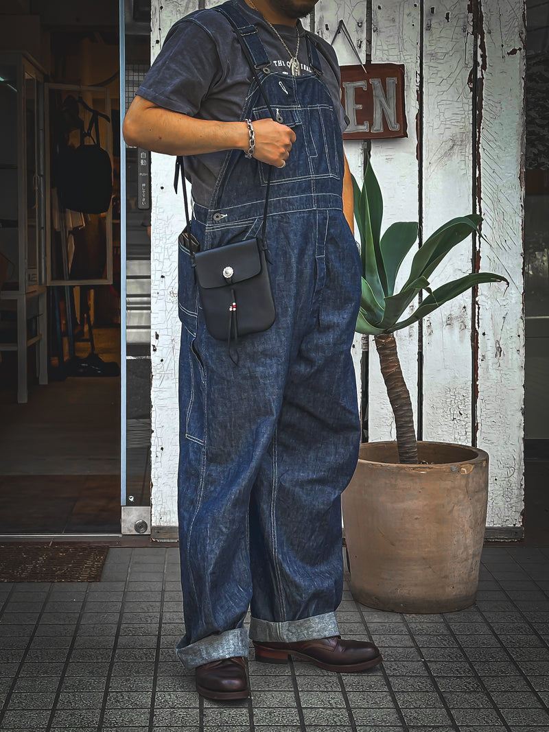 【2025 NEW COLLECTION】RBAG112 ≪BLACK≫ "MOTOR NEW VINTAGE" KUDU SHOULDER BAG SMALL クーズーショルダーバッグ スモール