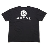 【2025SS COLLECTION】RCL66 ≪BLACK≫ "MOTOR NEW VINTAGE"  T-SHIRTS 半袖ナンバリングプリントTシャツ