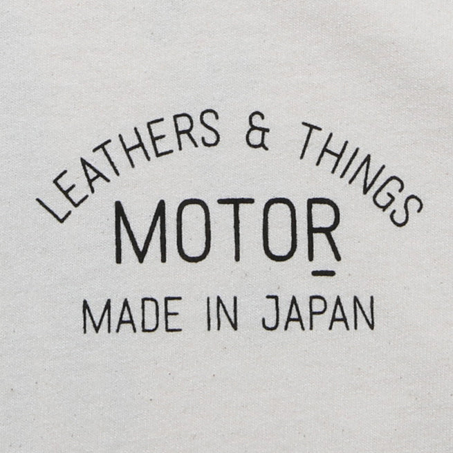 【2025SS COLLECTION】RCL64 ≪WHITE≫ "MOTOR NEW VINTAGE"  T-SHIRTS 半袖MOTOR丸ロゴプリントTシャツ