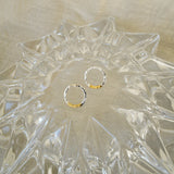 【MOTO Ladies Collection】PT-05 CIRCLE PIERCED EARRINGS / サークルピアス (K24＆999SV)