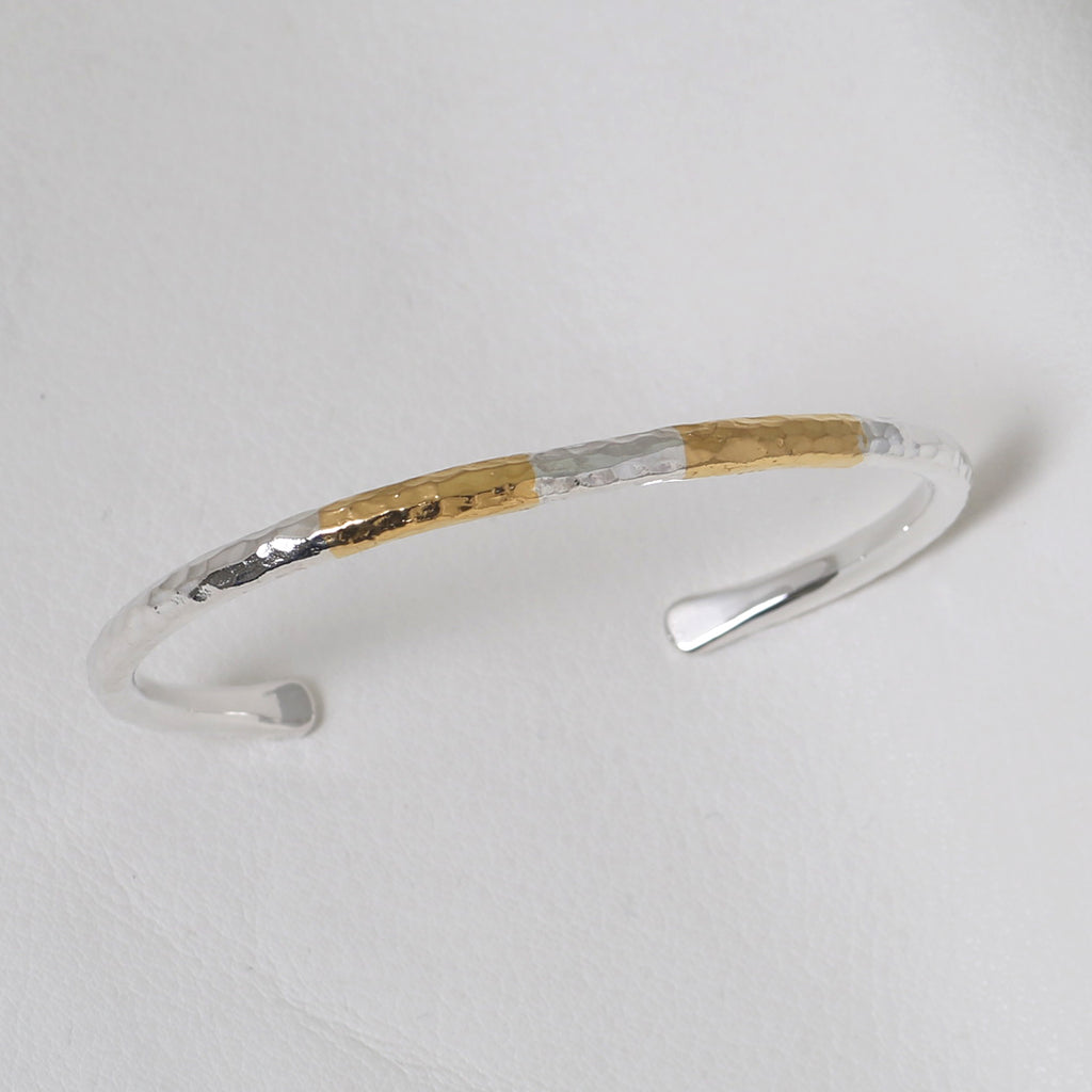 BT-01D TSUKI TO TAIYO BANGLE(24K GOLD DOUBLE ACCENT ...